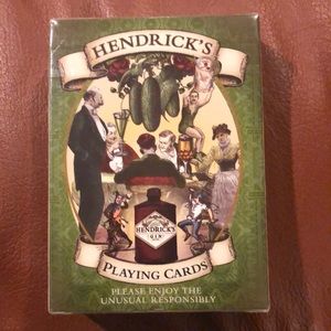 Hendrick’s Gin Superior Playing Cards NEW in sealed package